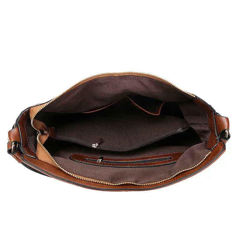 Helene™ - Leather Shoulder Bag