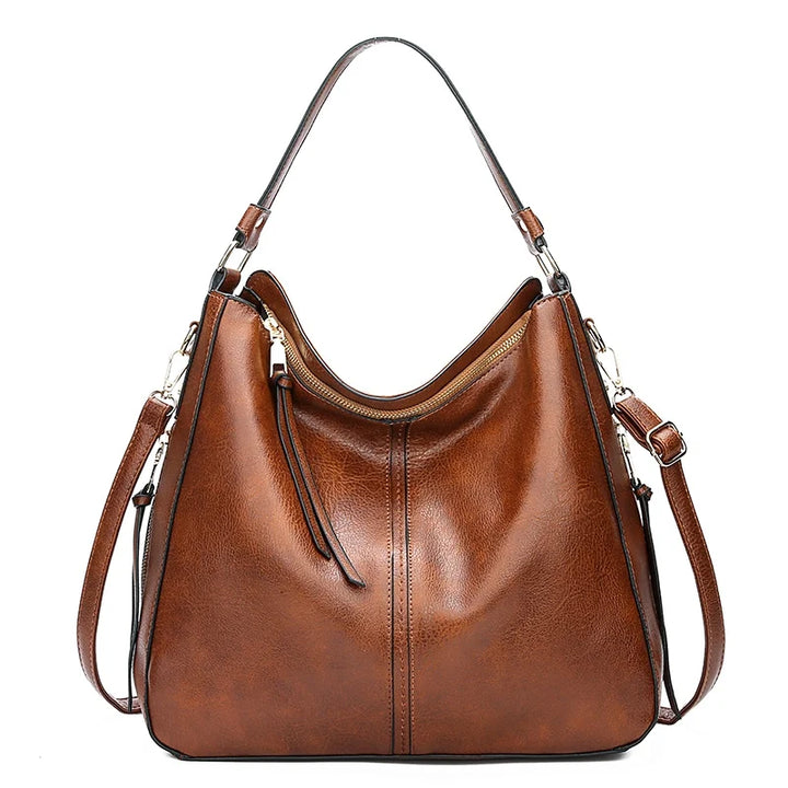 Helene™ - Leather Shoulder Bag