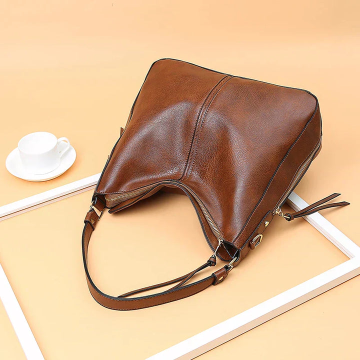 Helene™ - Leather Shoulder Bag