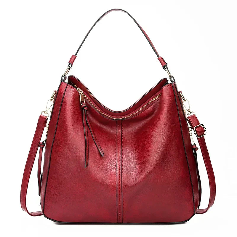 Helene™ - Leather Shoulder Bag