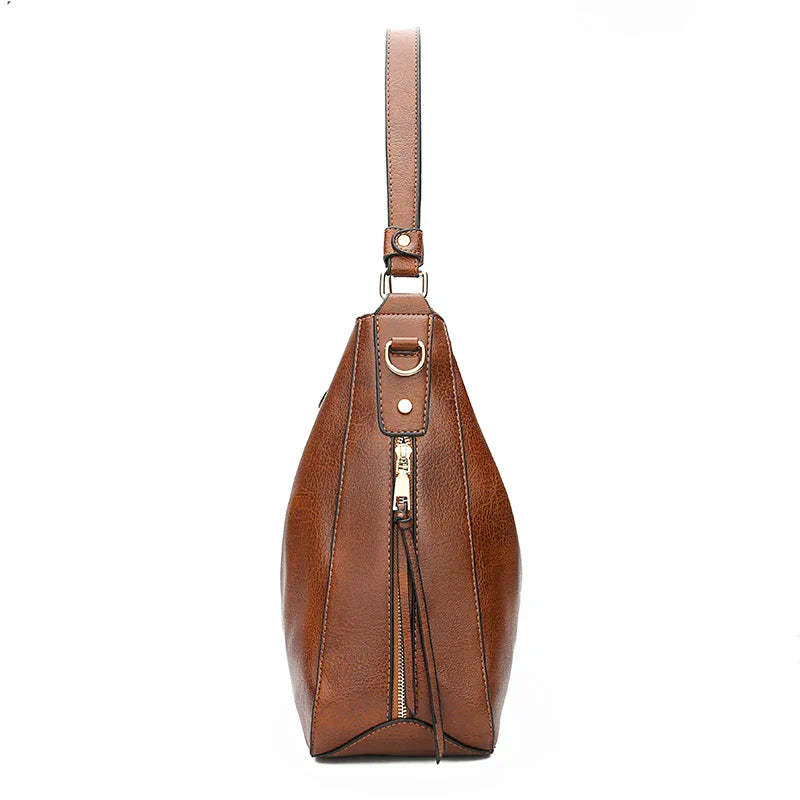 Helene™ - Leather Shoulder Bag