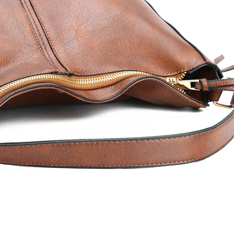 Helene™ - Leather Shoulder Bag