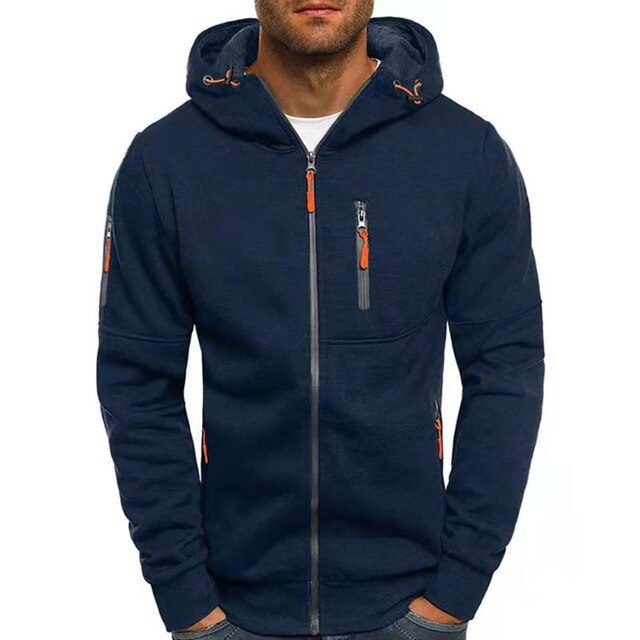 Men's Sporty Hoodie Jacket