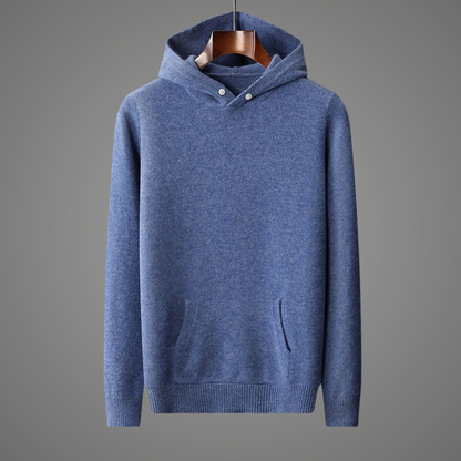 Merino Wool Hoodie for Men – Lightweight, Warm, and Comfortable Pullover for All Seasons