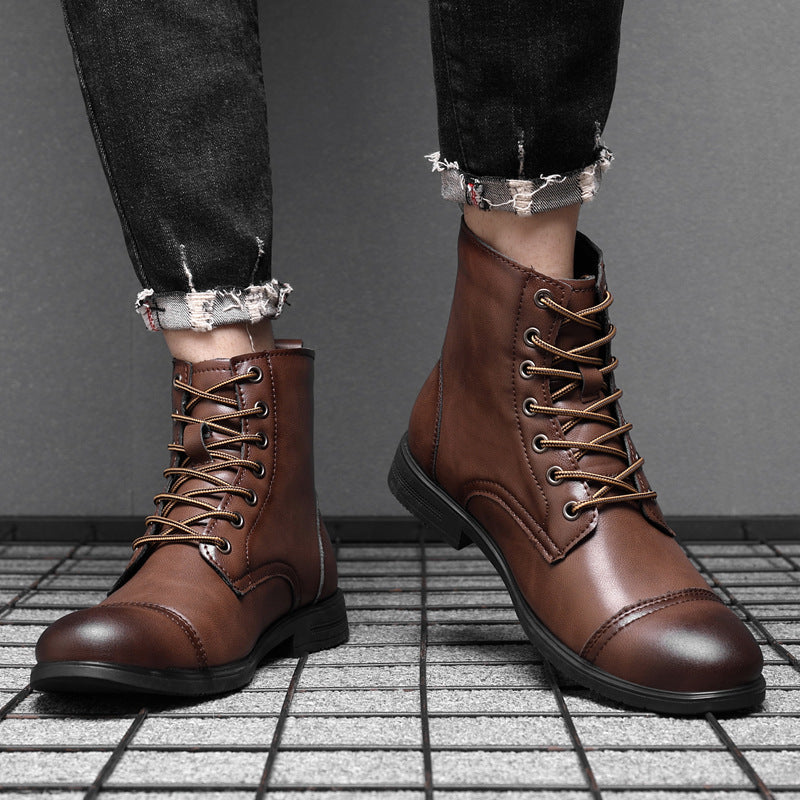 Claude | Real Leather Boots