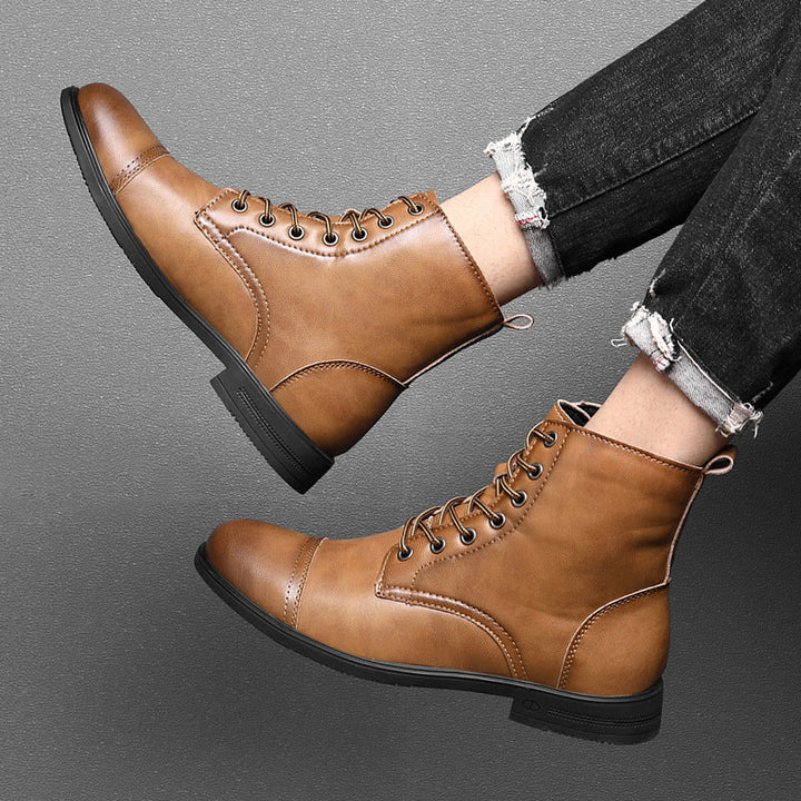 Claude | Real Leather Boots