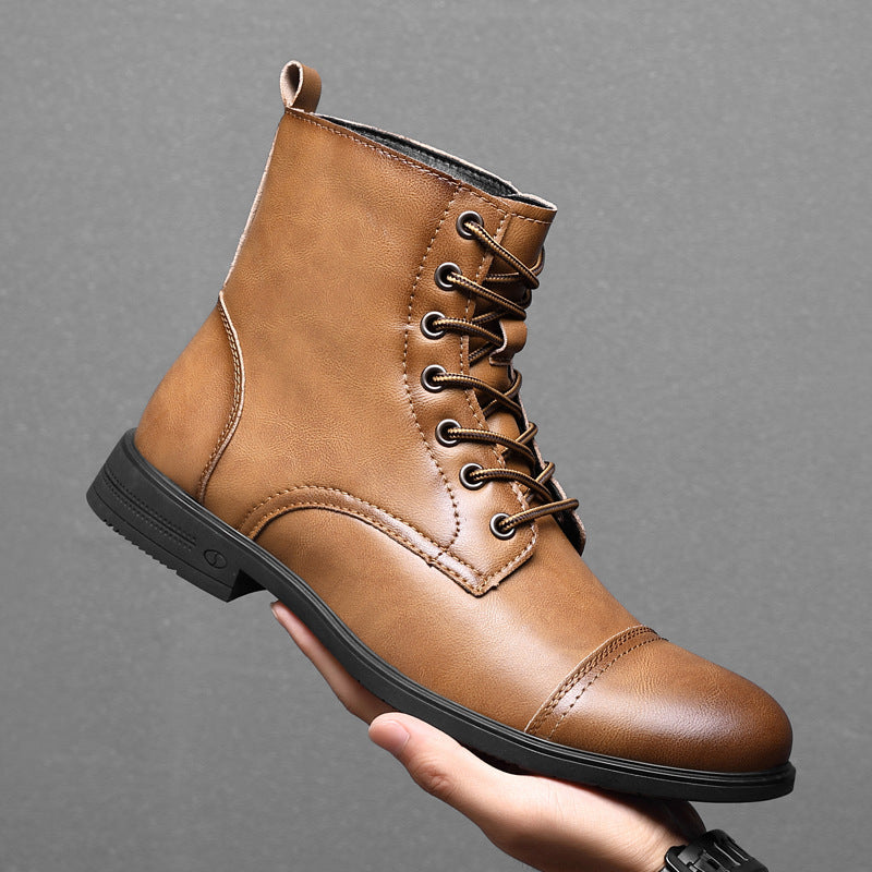 Claude | Real Leather Boots