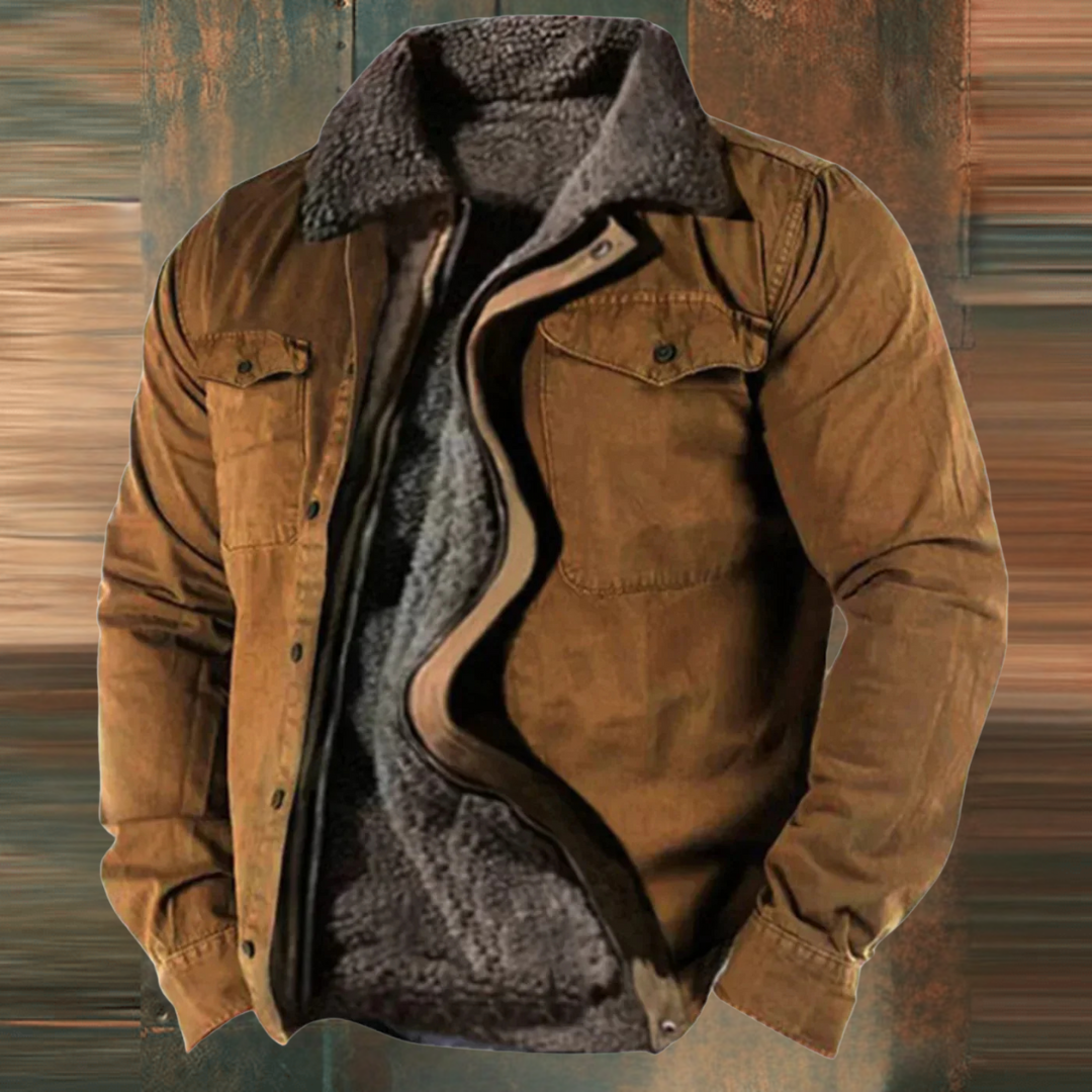 ENZO™ | Western Style Cotton Work Jacket