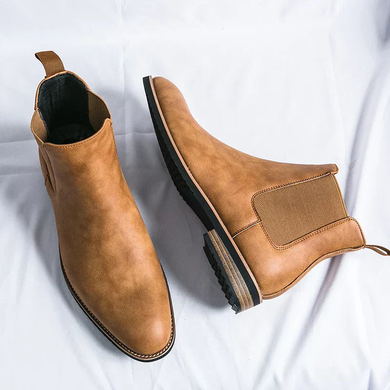 Kayden | Chelsea Leather Boots