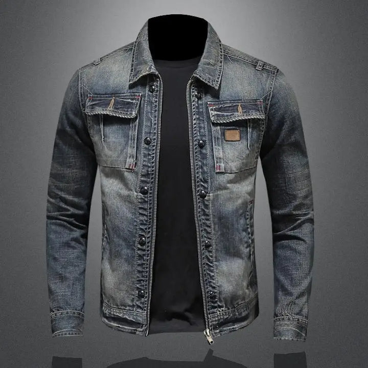 Henry - Retro denim jacket