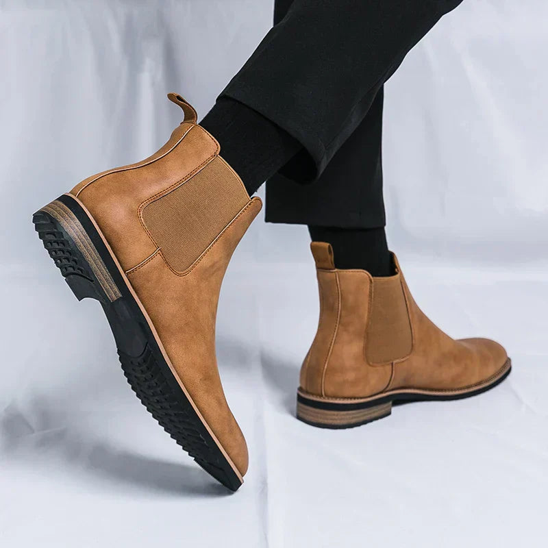 Kayden | Chelsea Leather Boots