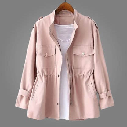 Women's Waterproof Rain Coat with Durable Water-Resistant Material – Stylish All-Weather Jacket for Rainy Days