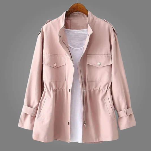 Women's Waterproof Rain Coat with Durable Water-Resistant Material – Stylish All-Weather Jacket for Rainy Days