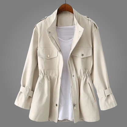 Women's Waterproof Rain Coat with Durable Water-Resistant Material – Stylish All-Weather Jacket for Rainy Days