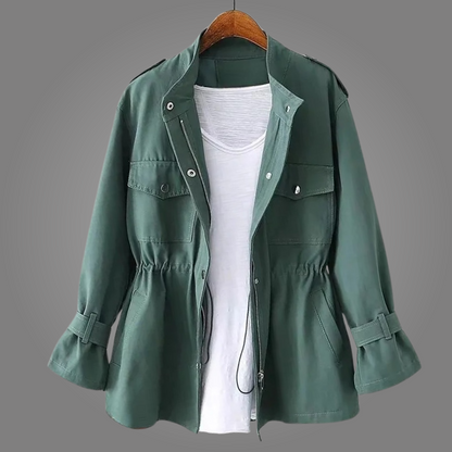 Women's Waterproof Rain Coat with Durable Water-Resistant Material – Stylish All-Weather Jacket for Rainy Days
