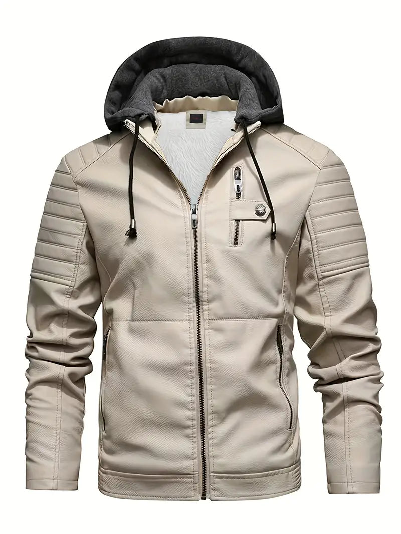 Santino™ | The Stylish Men's Winter Leather Jacket