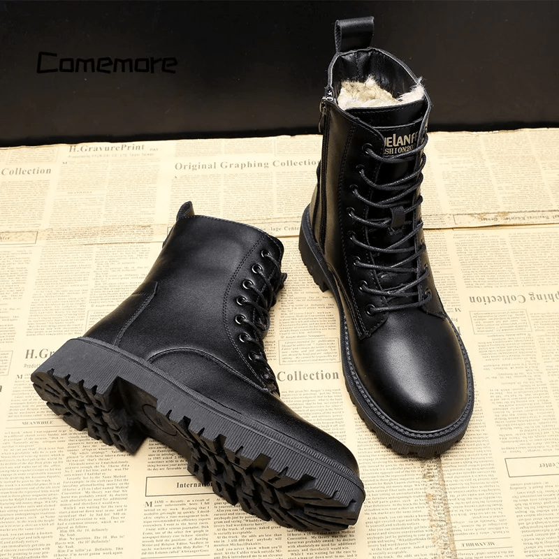 Hanna™ - Lined Leather Boots