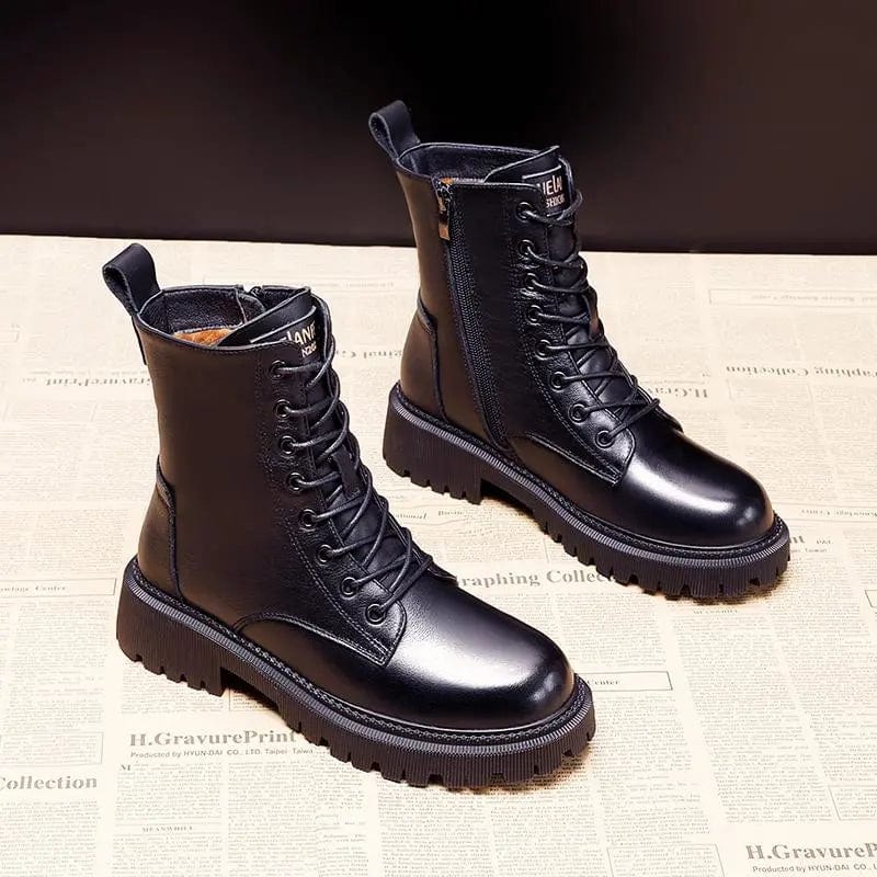 Hanna™ - Lined Leather Boots