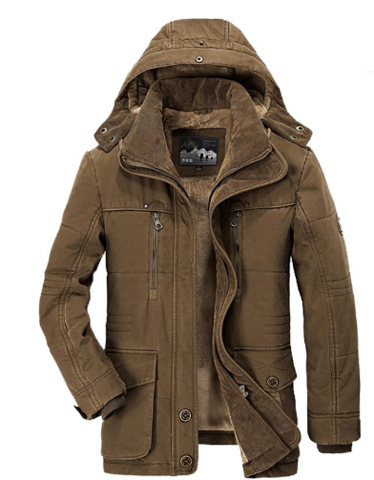 Men's Winter Jacket with Fleece