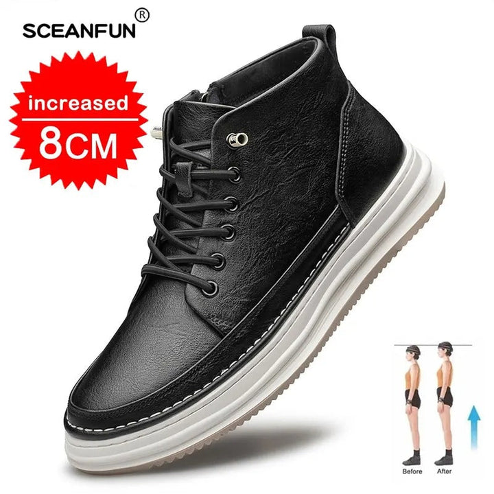 LEX| Casual high shoes +6CM +8CM