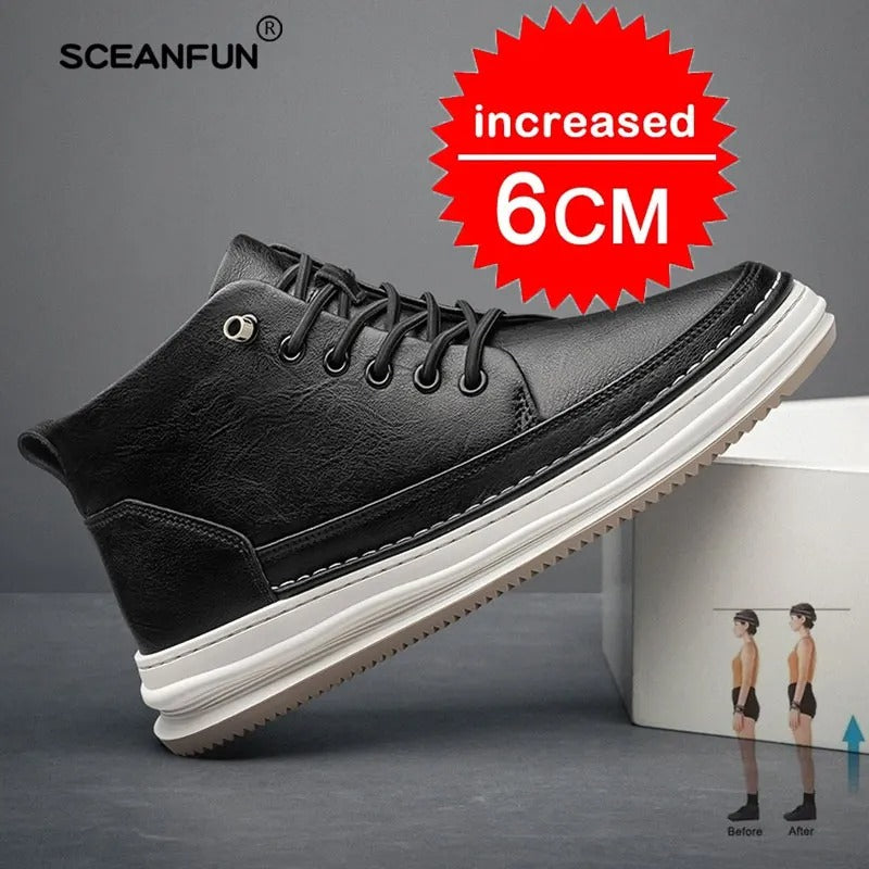 LEX| Casual high shoes +6CM +8CM