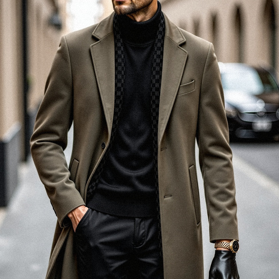 Langley Estate Wool Coat