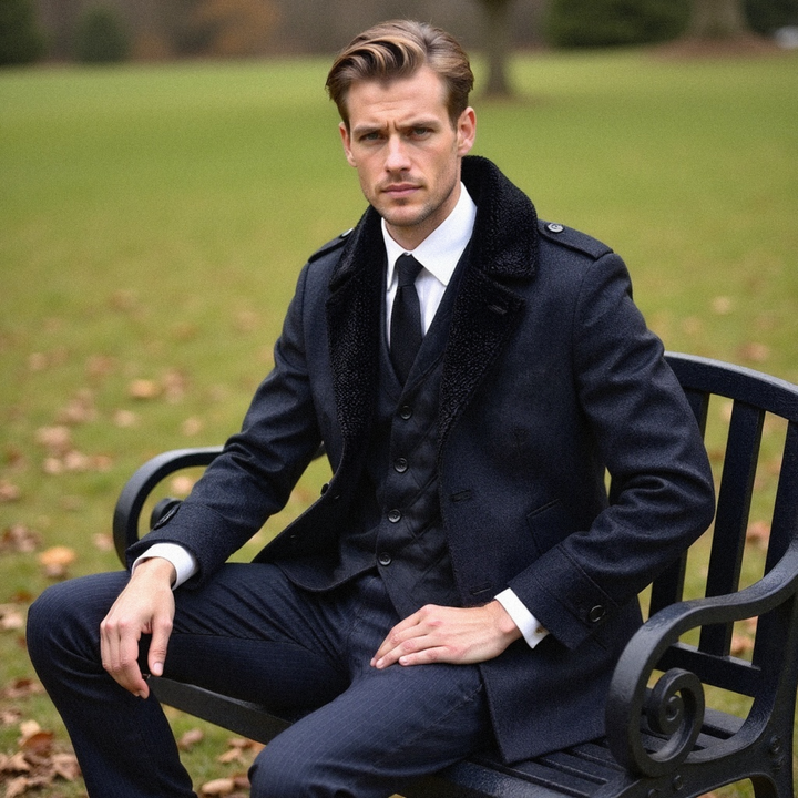 1912 Admiralty Wool Peacoat