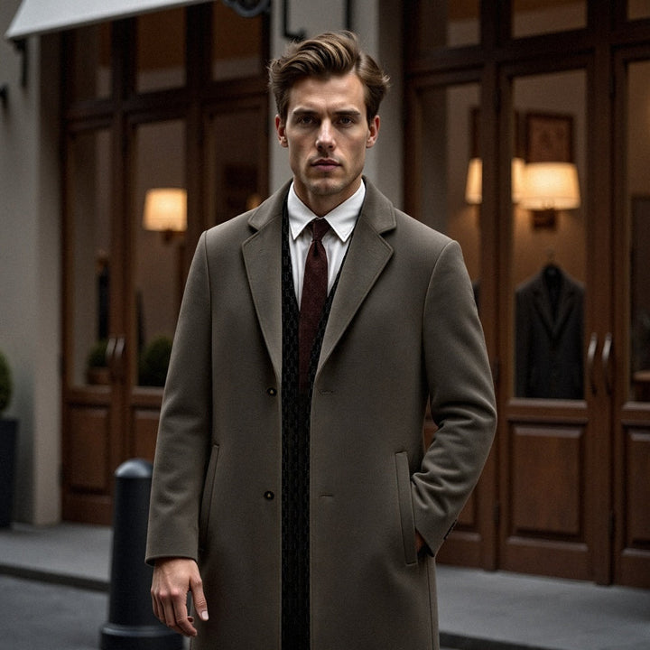 Langley Estate Wool Coat