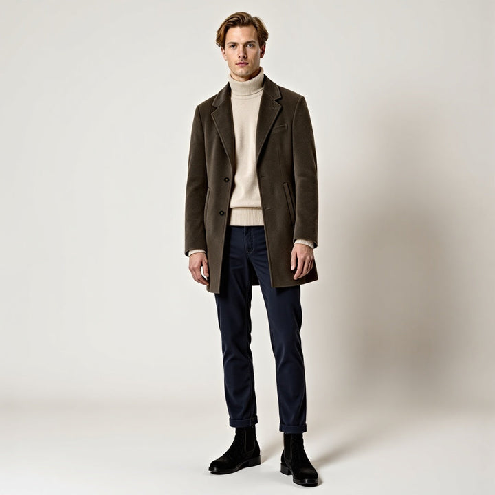 Langley Estate Wool Coat