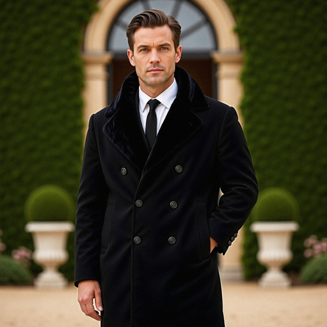 Haverford Alpaca Wool Peacoat