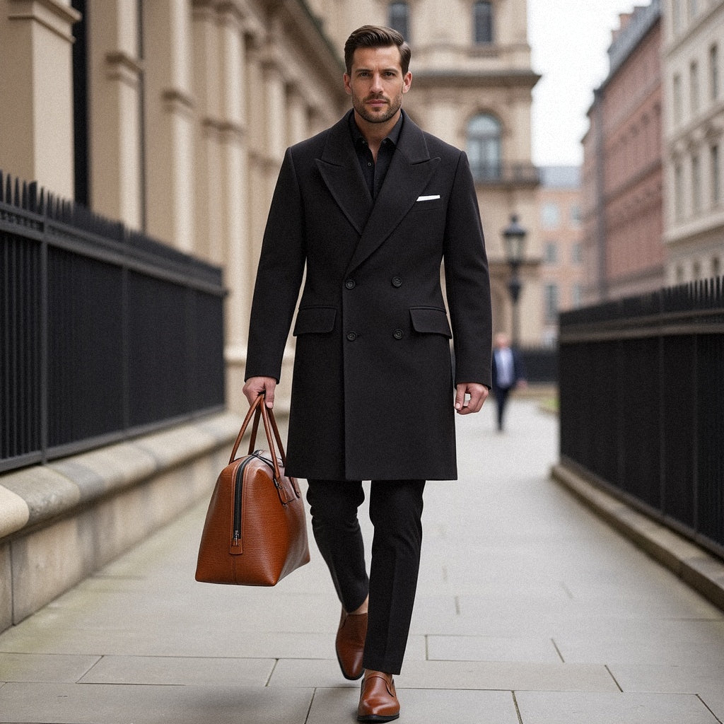 Crownhaven Legacy Wool Overcoat