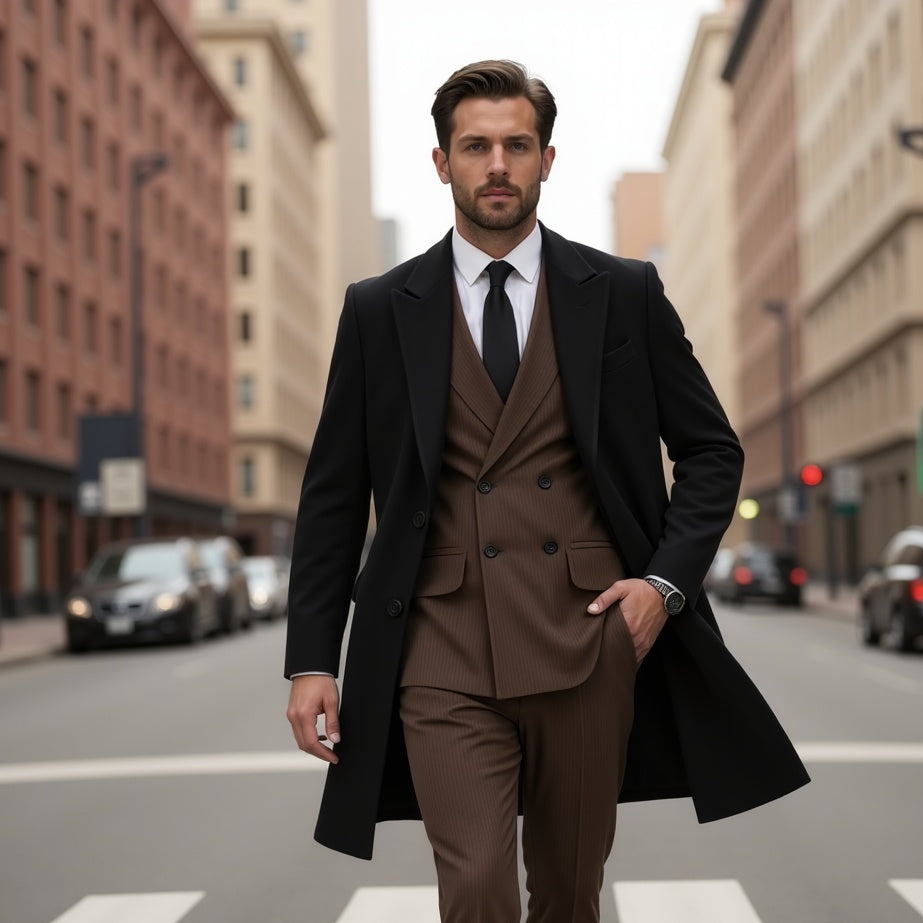 Crownhaven Legacy Wool Overcoat